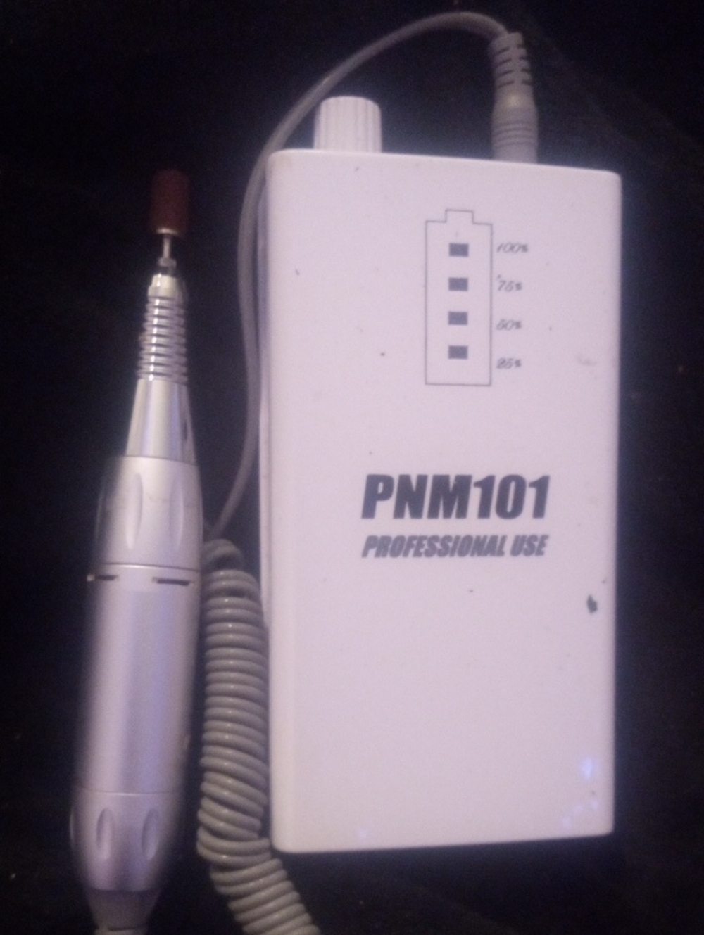 Professional Use Electric Nail Drill 30000 Rpm Forward & Backward 8 Hr Battery